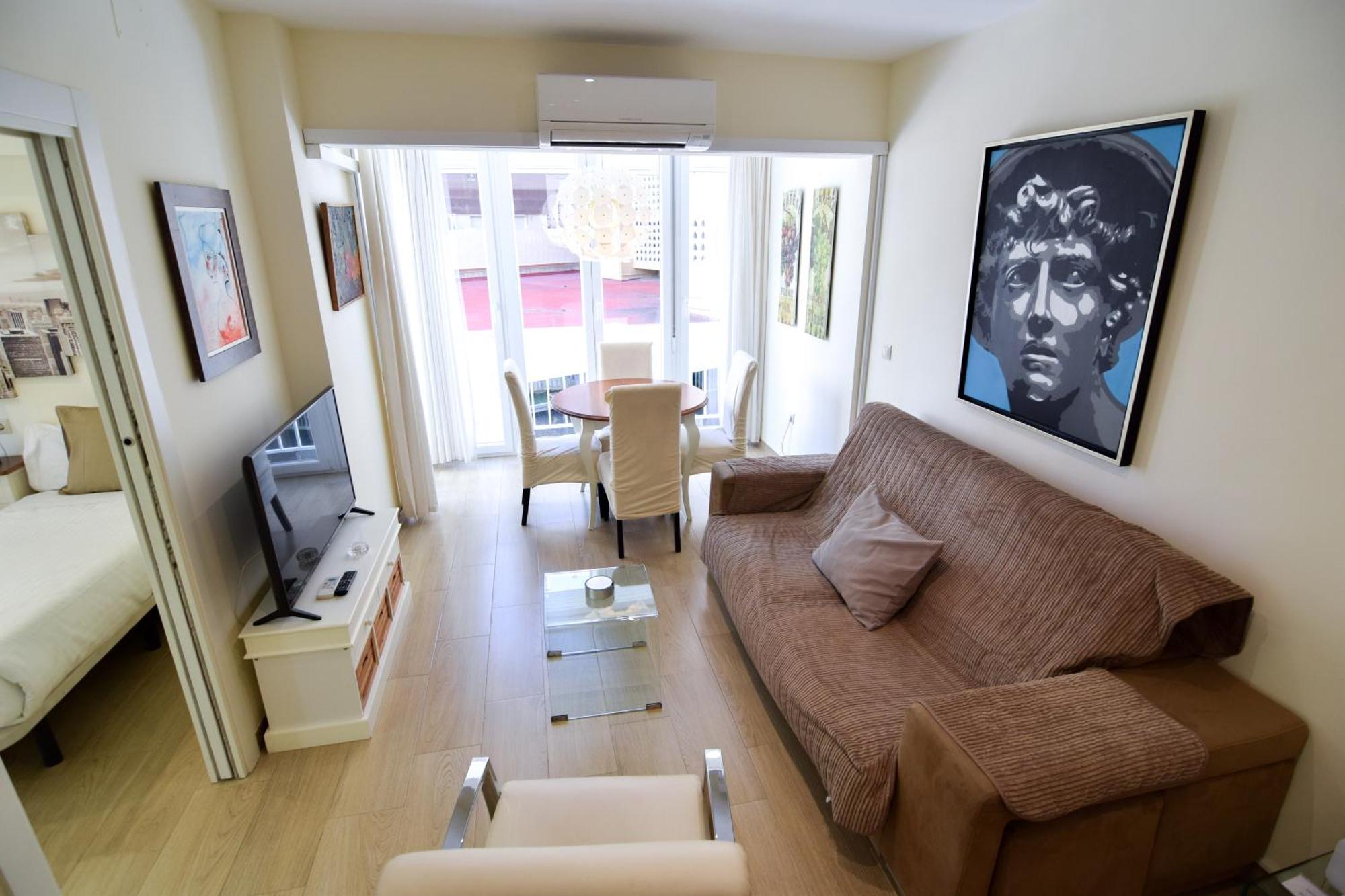 Malagueta Beachside Charm Διαμέρισμα Μάλαγα Εξωτερικό φωτογραφία